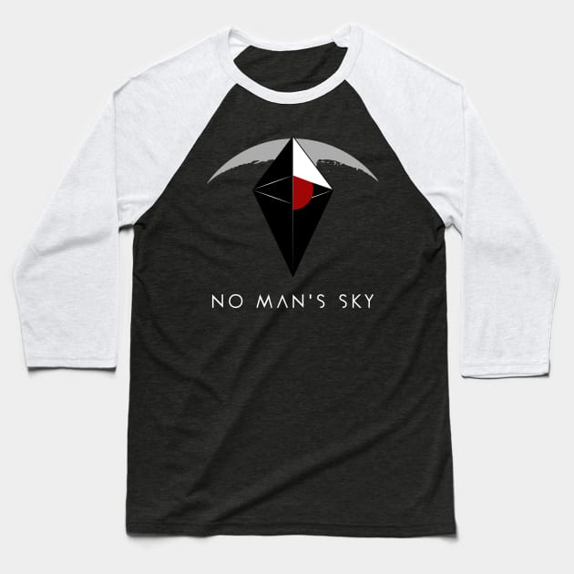 No Man's Sky Baseball T-Shirt by zulu